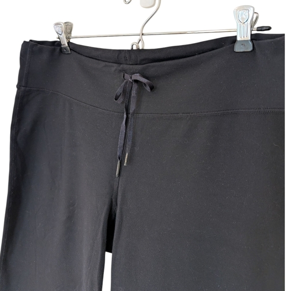 Lululemon Relaxed Fit Crop II Black Spandex Wide Leg Rel: 11/2011 Women's size 8 - Picture 7 of 11